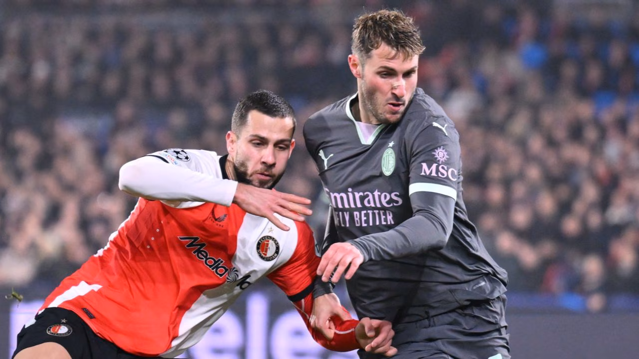 Hancko con la maglia del Feyenoord