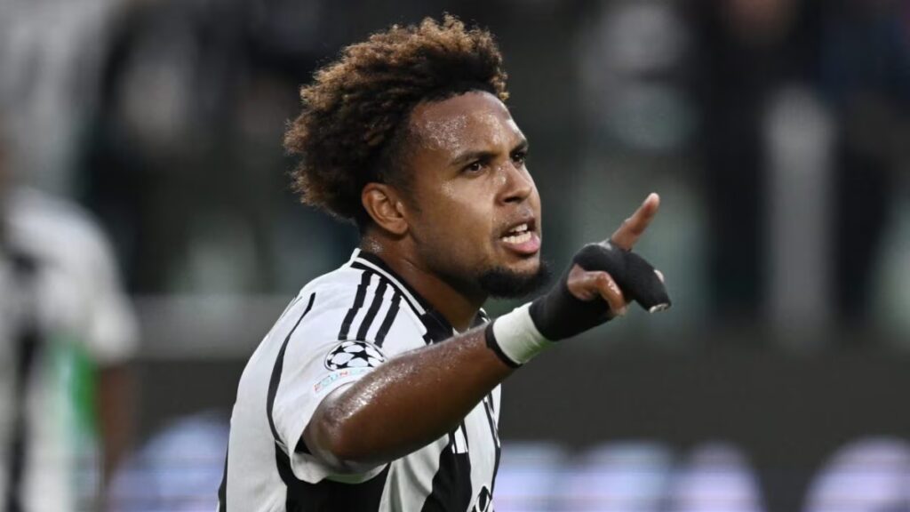 McKennie con la maglia della Juventus