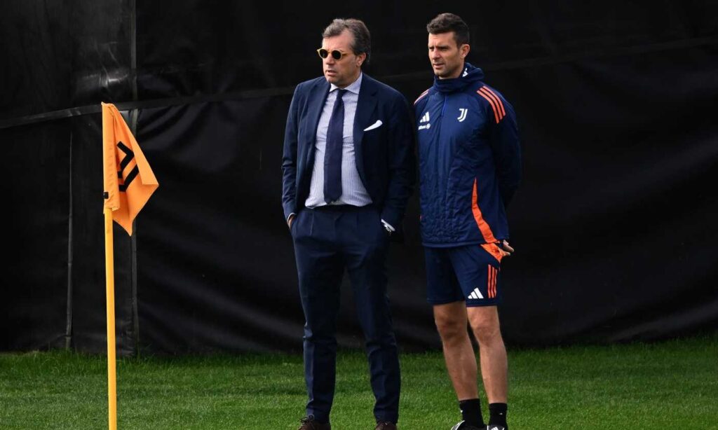 Thiago Motta e Cristiano Giuntoli, Juventus