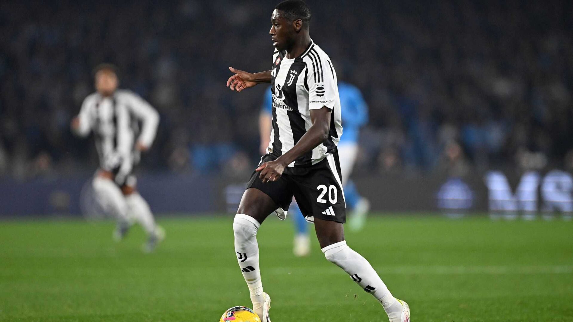 Kolo Muani con la maglia della Juventus