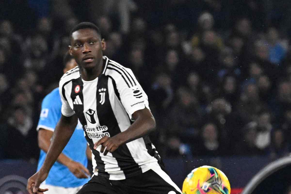 Kolo Muani con la maglia della Juventus