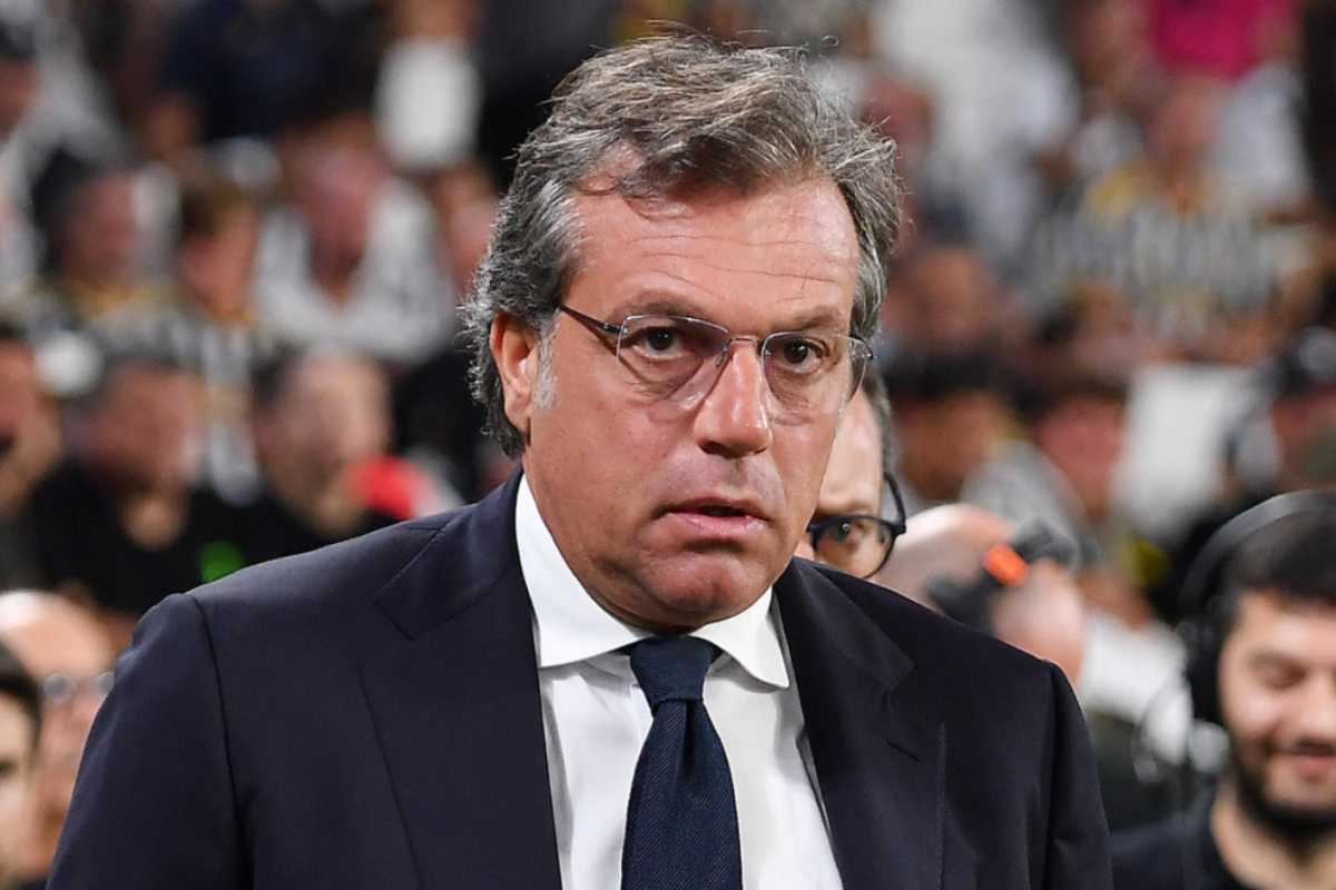Cristiano Giuntoli, direttore sportivo della Juventus