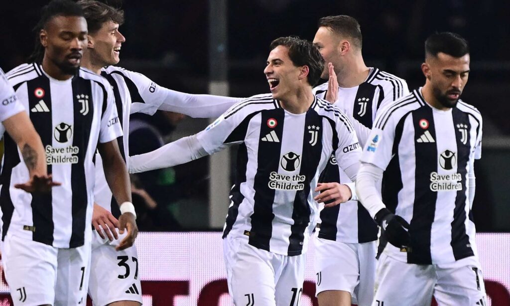 Esultanza Juventus