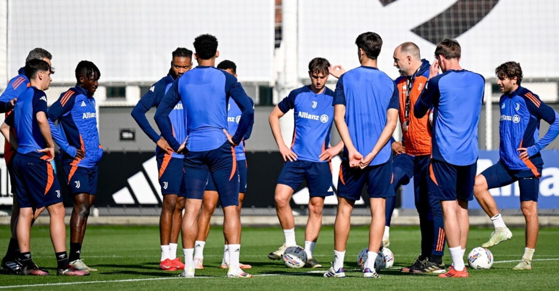 Juventus, seduta di allenamento
