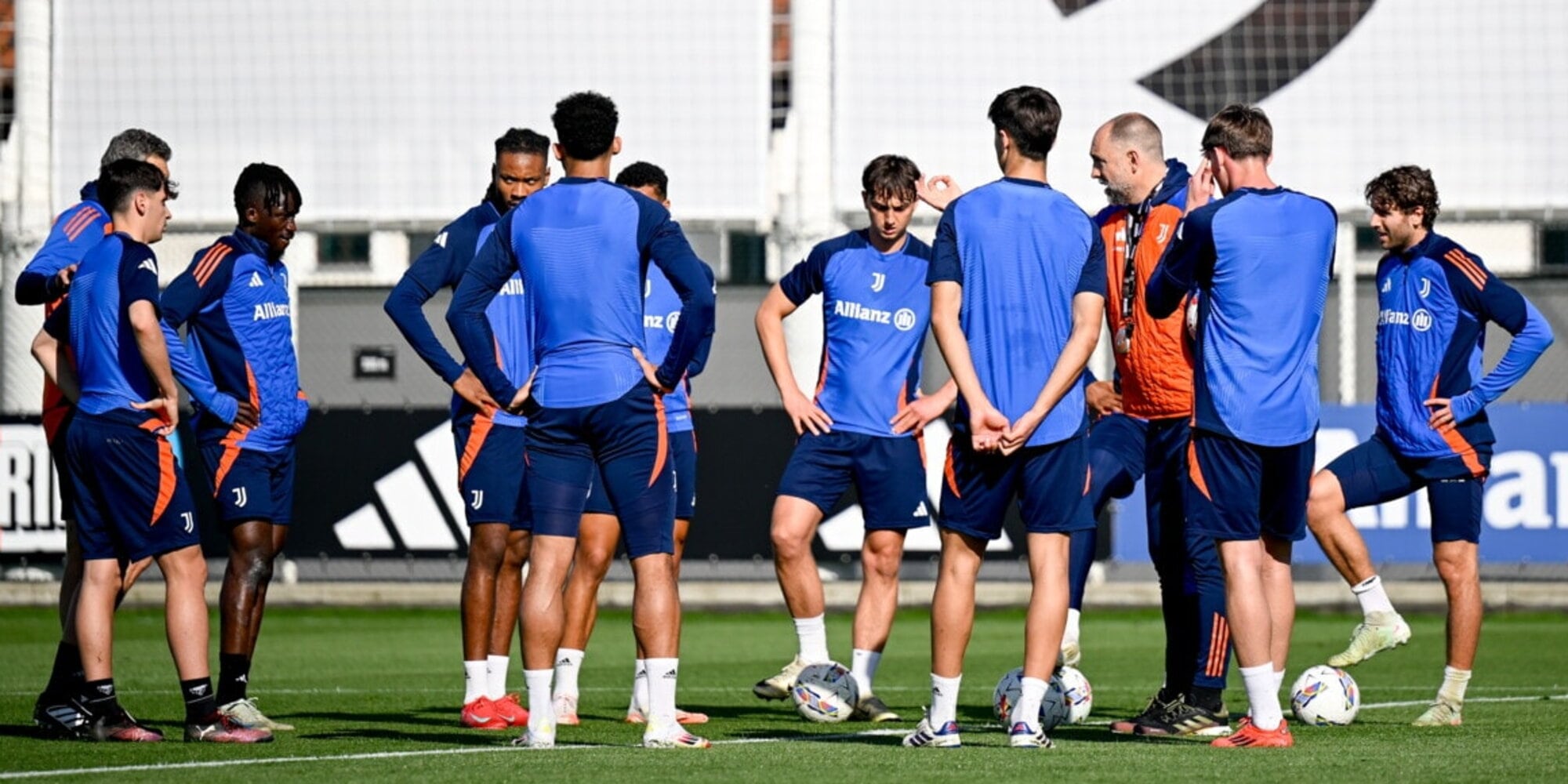 Juventus, seduta di allenamento