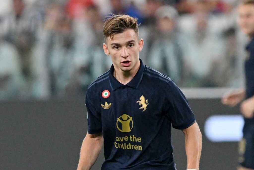 Francisco Conceiçao con la maglia della Juventus