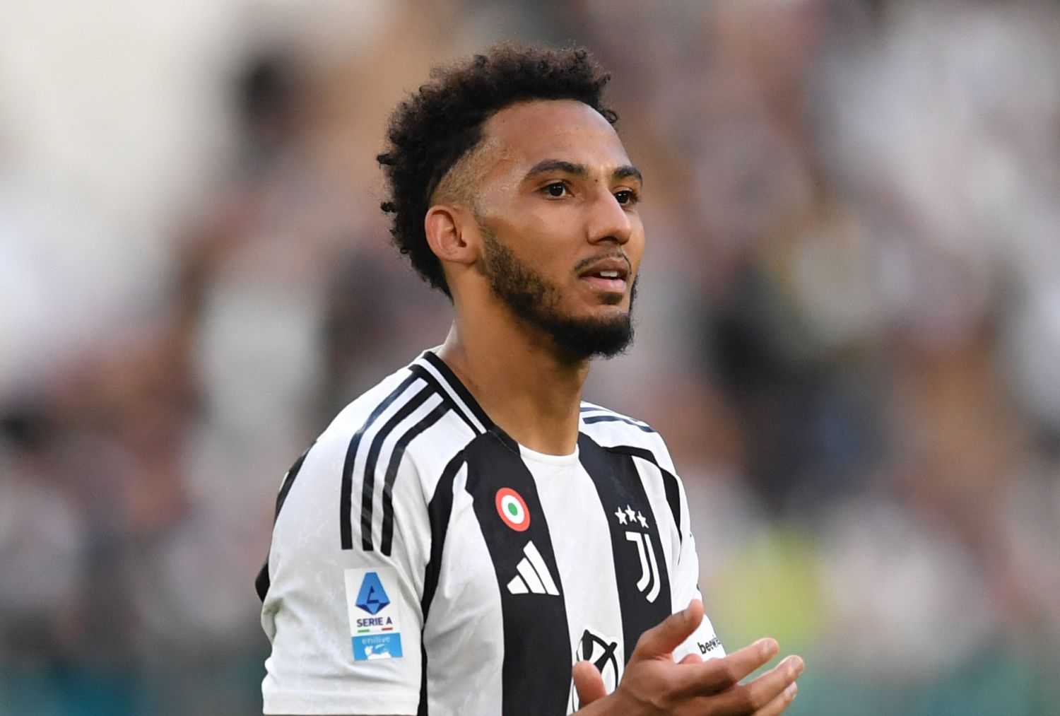Kelly con la maglia della Juventus
