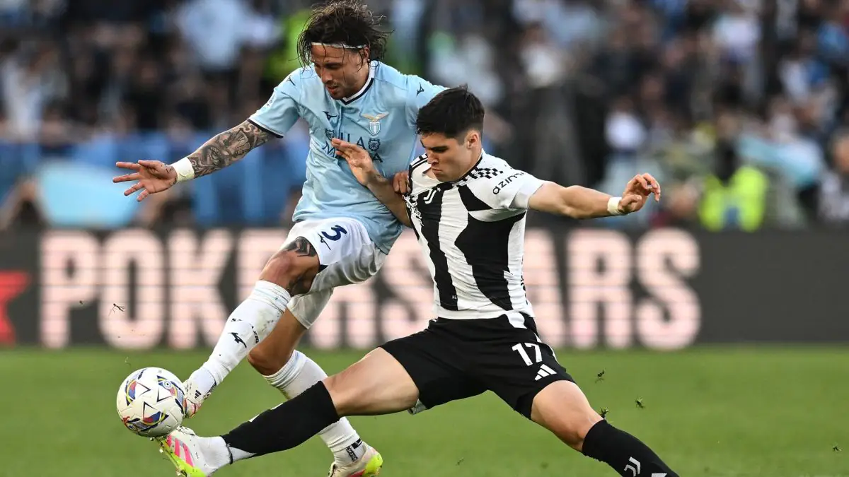 Adzic in Lazio-Juventus
