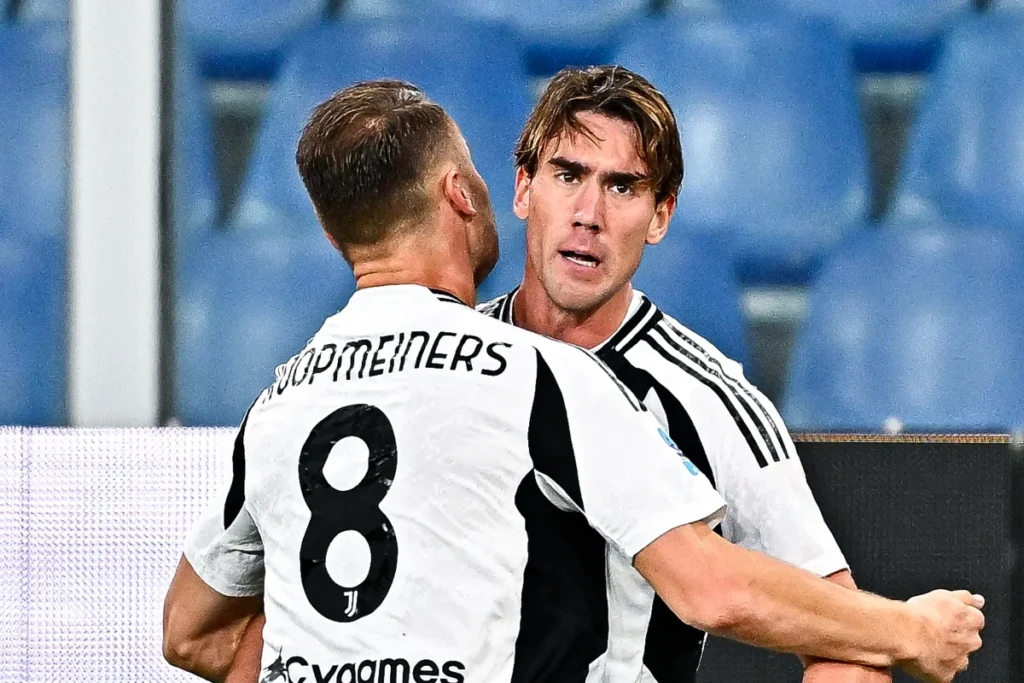 Koopmeiners-Vlahovic, Juventus