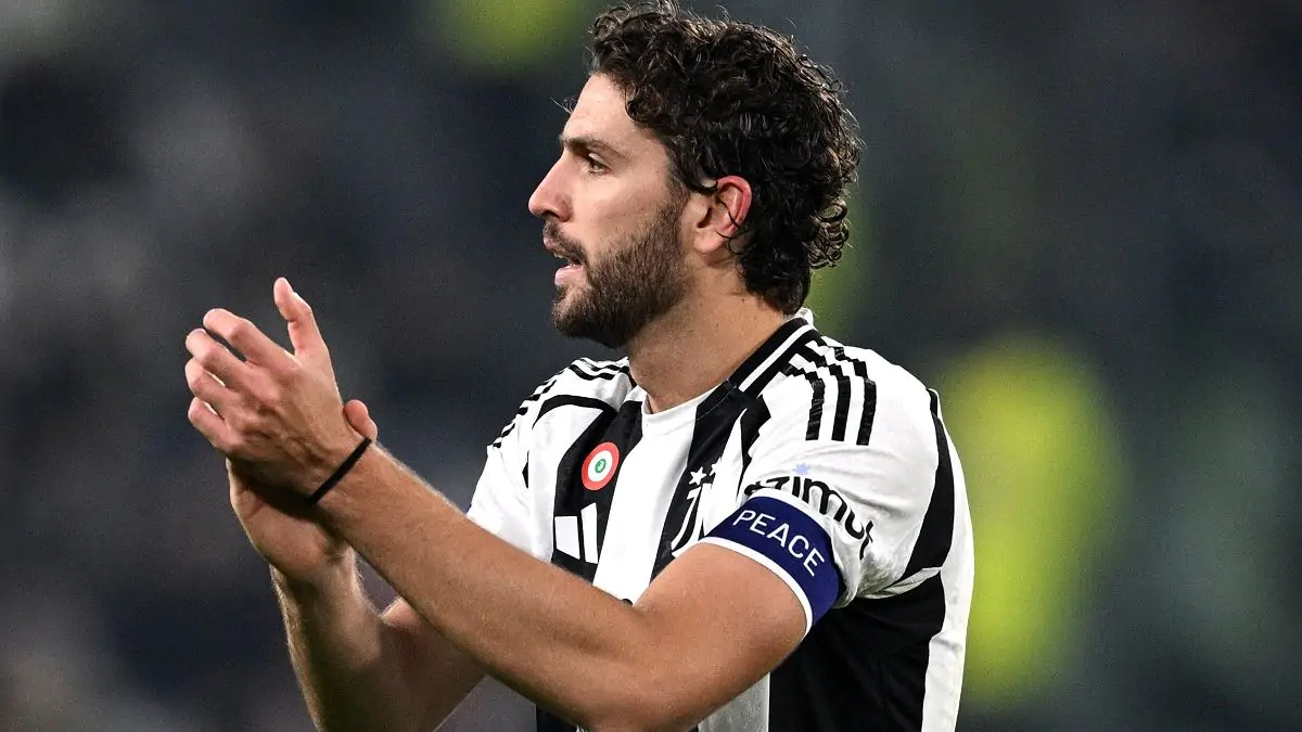 Locatelli con la maglia della Juventus
