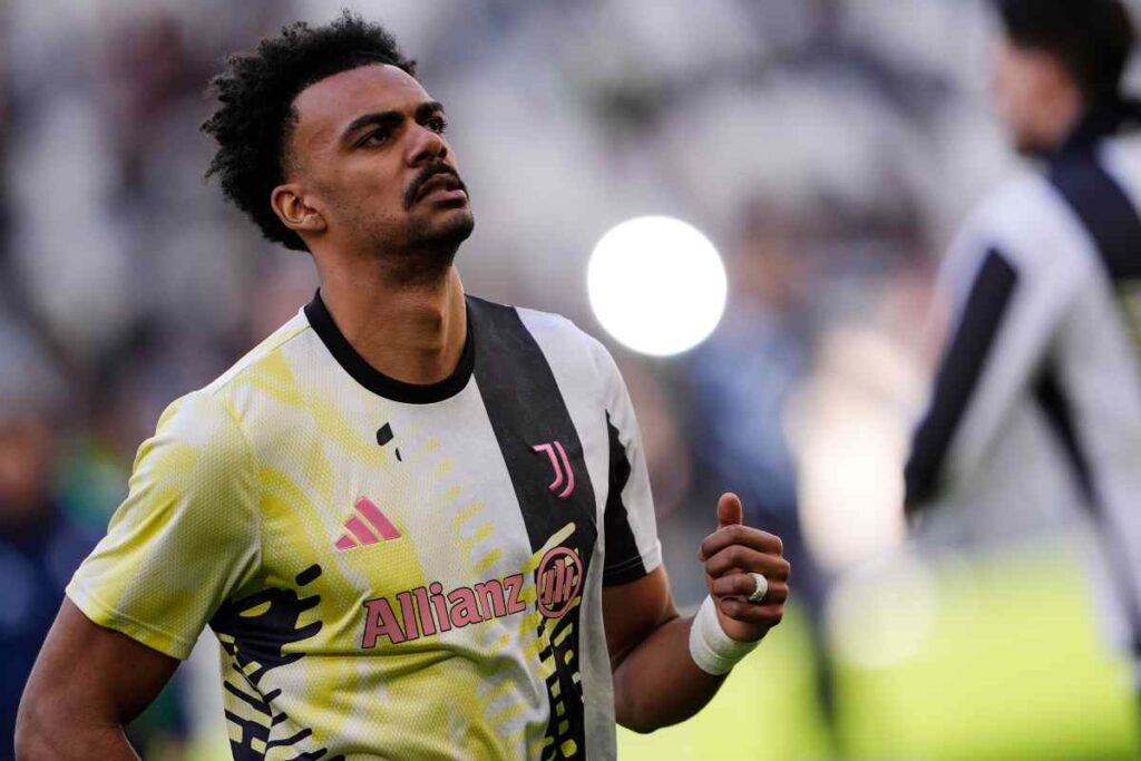 Renato Veiga con la maglia della Juventus