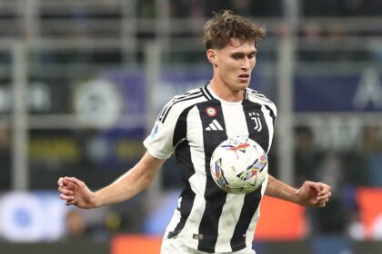 Savona con la maglia della Juventus