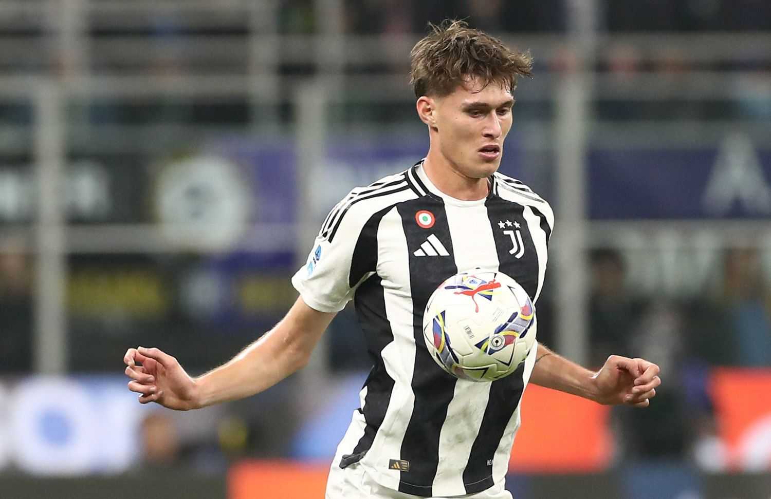 Savona con la maglia della Juventus