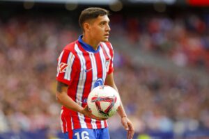 Molina con la maglia dell'Atletico Madrid