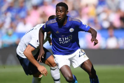 Ndidi in azione con la maglia del Leicester