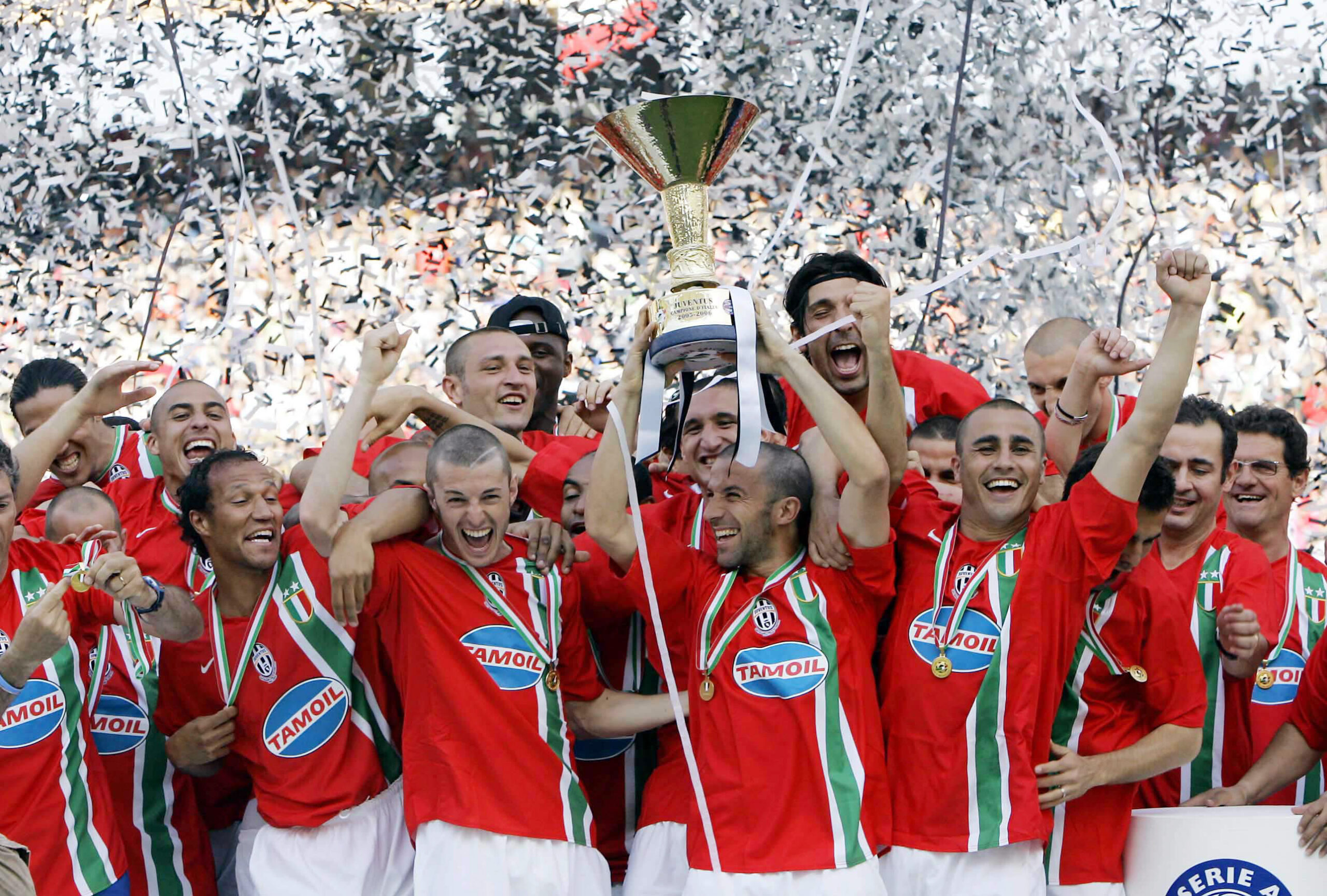 Premiazione scudetto Juventus 2005-2006