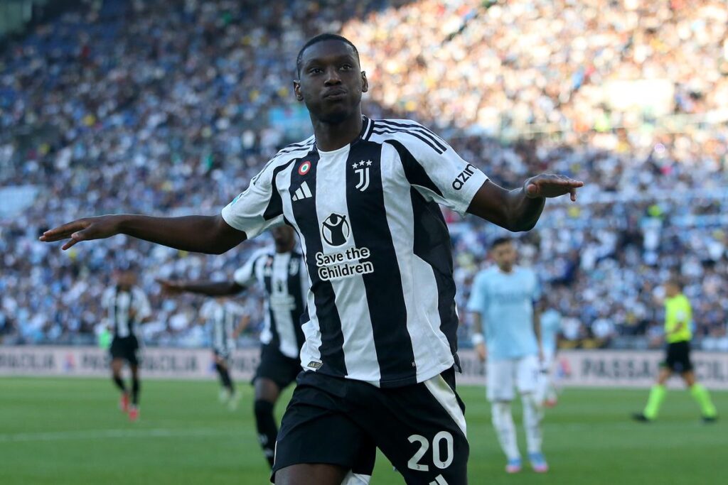 Kolo Muani Juventus Esultanza