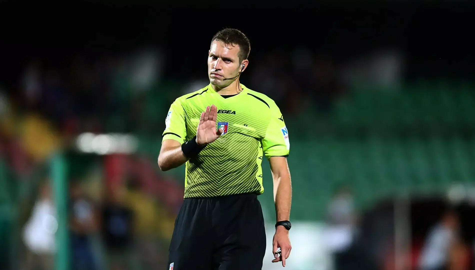 Arbitro Gianluca Marcenaro