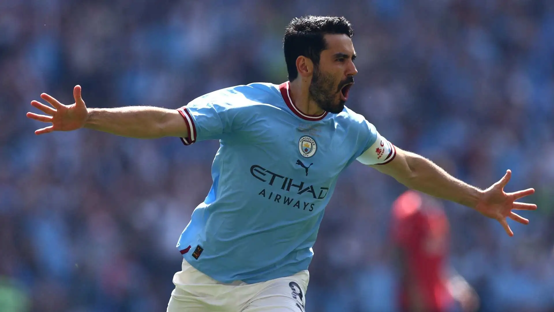 Gundogan con la maglia del Manchester City