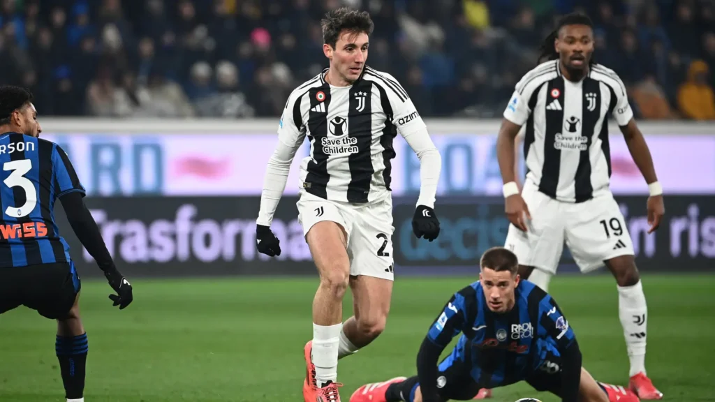 Cambiaso contro l'Atalanta