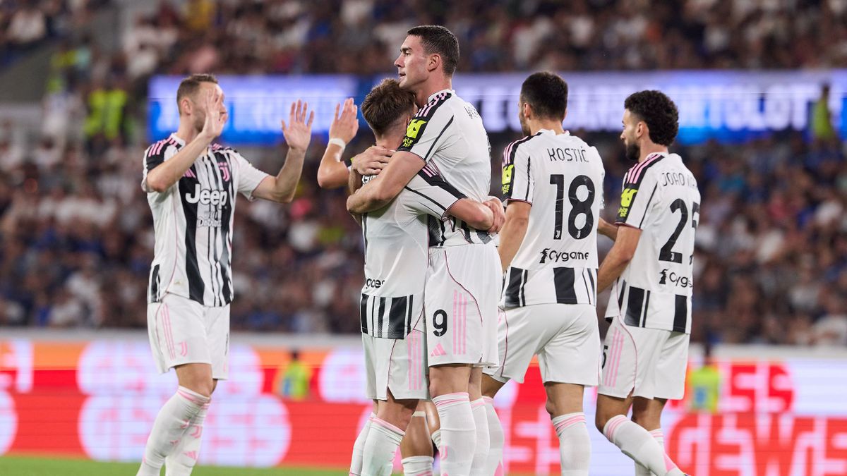 juventus atalanta david e vlahovic regalano a tudor l8217ultima vittoria nel precampionato