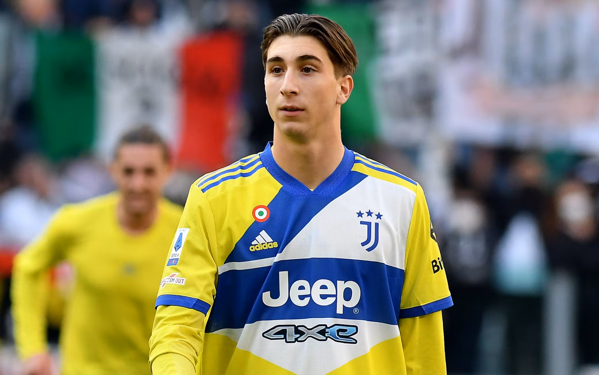 Fabio Miretti con la maglia della Juventus