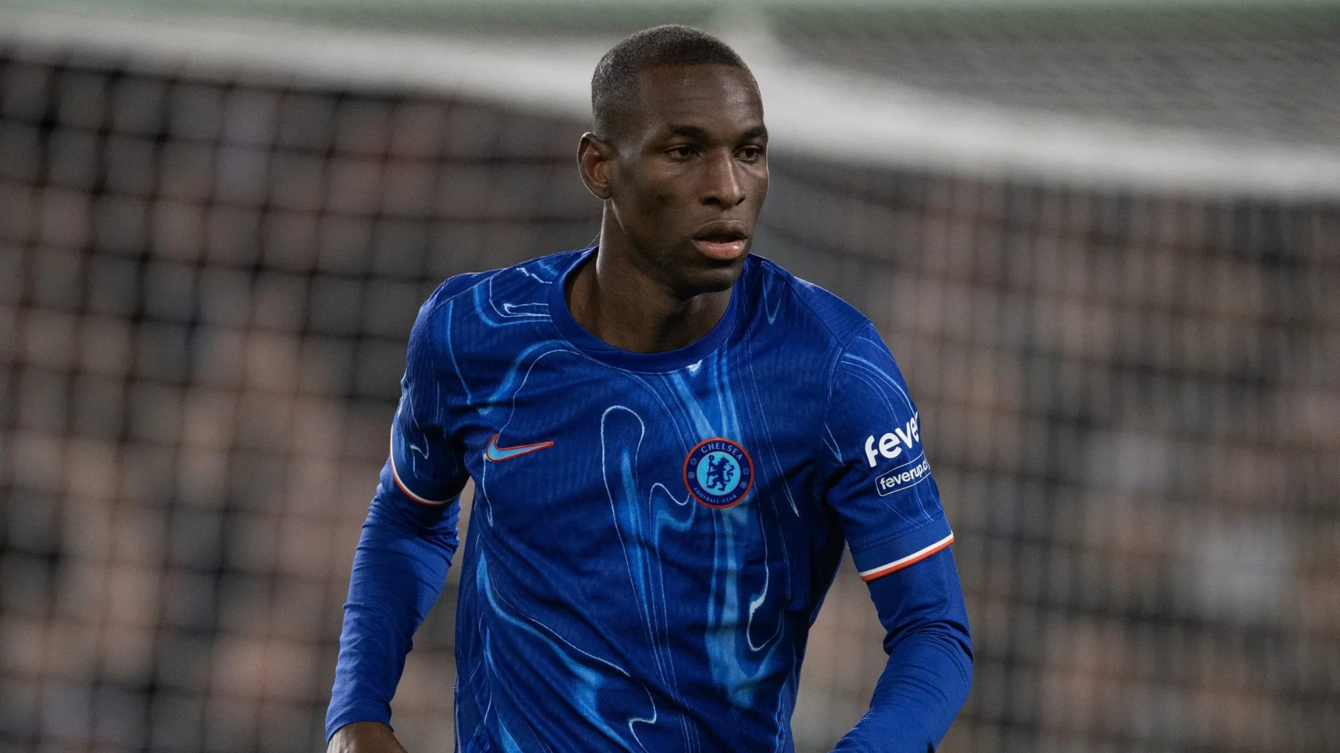 Nicolas Jackson con la maglia del Chelsea