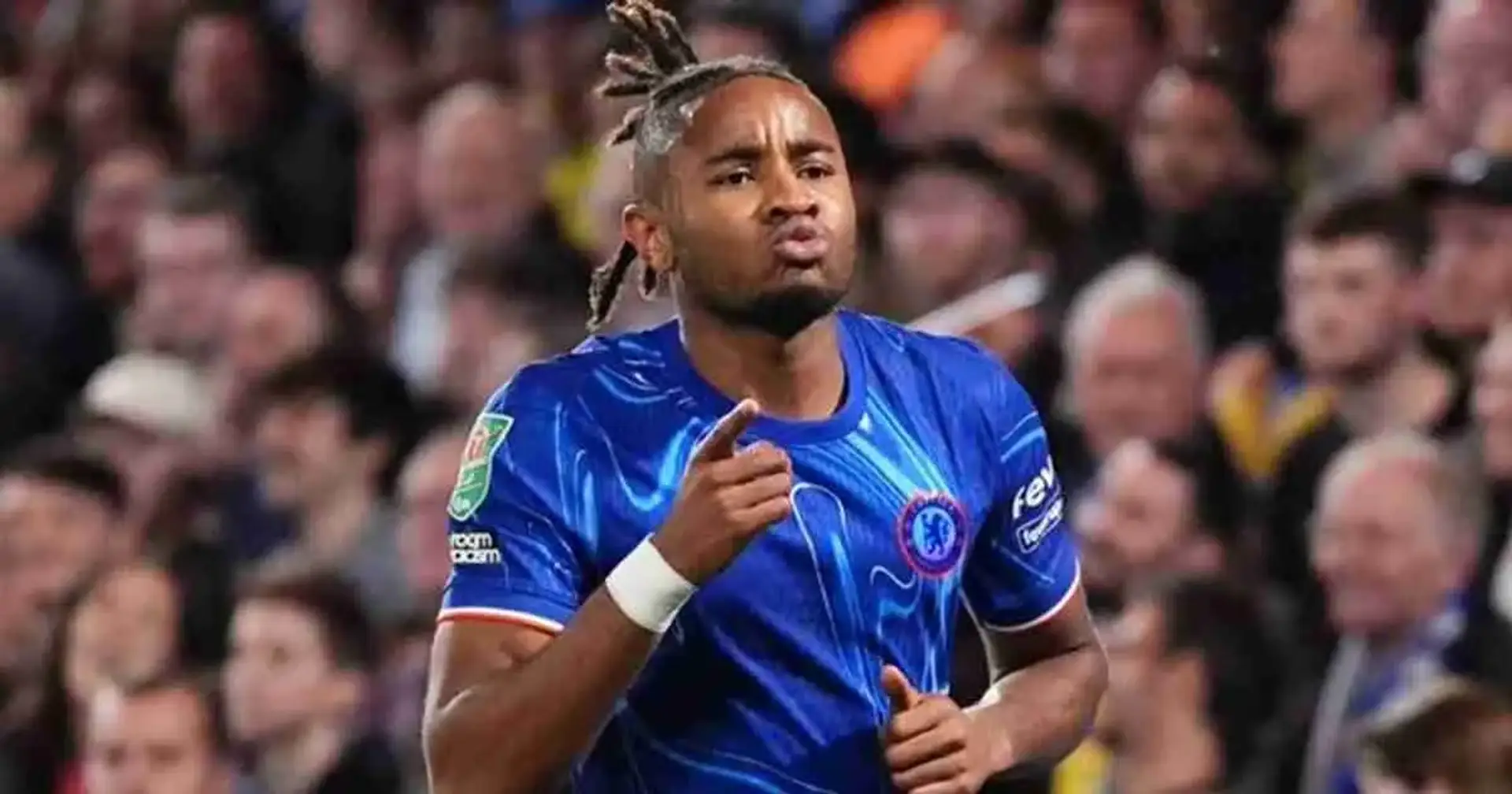 Nkunku con la maglia del Chelsea
