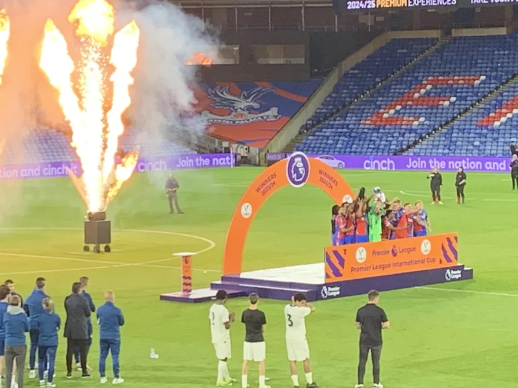 Premiazione Premier League International Cup