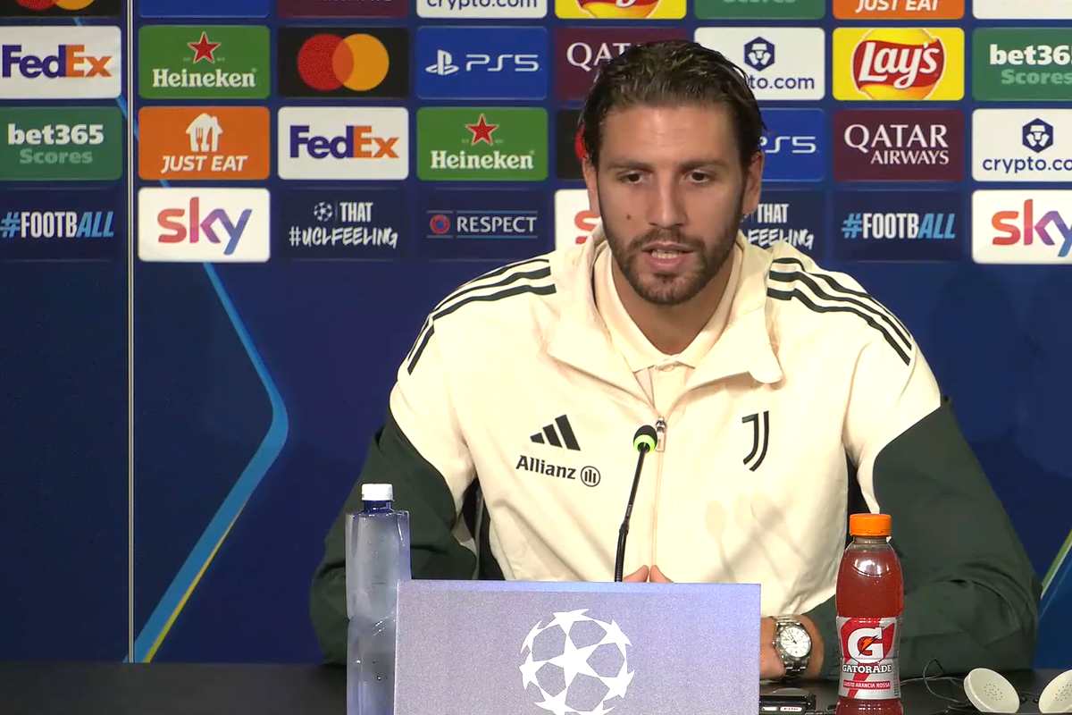 Locatelli in conferenza stampa prima di Juventus Borussia Dortmund: “La forza del gruppo è andare avanti e vincere la partita. Dobbiamo continuare così”