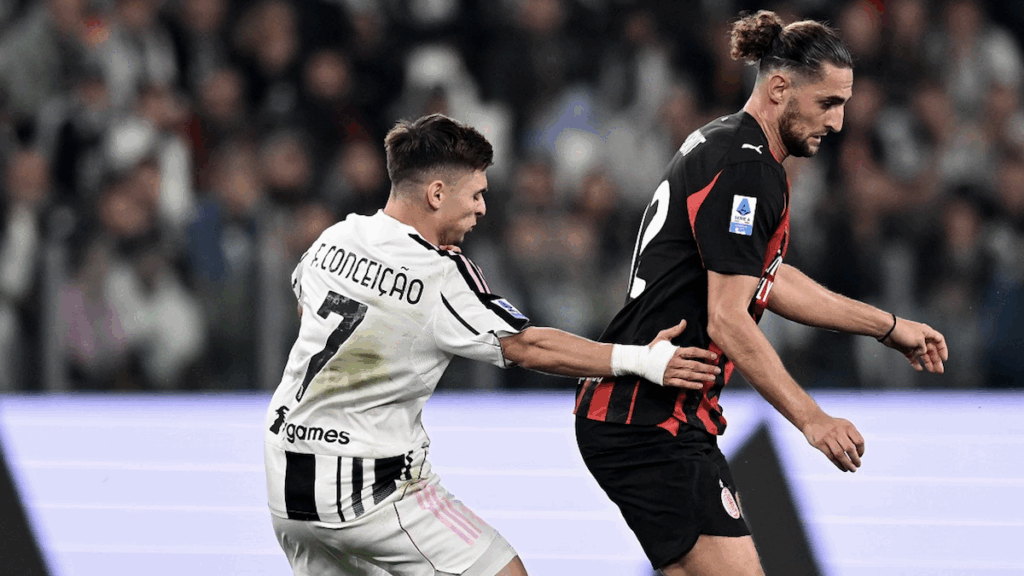 Conceicao con la maglia della Juventus
