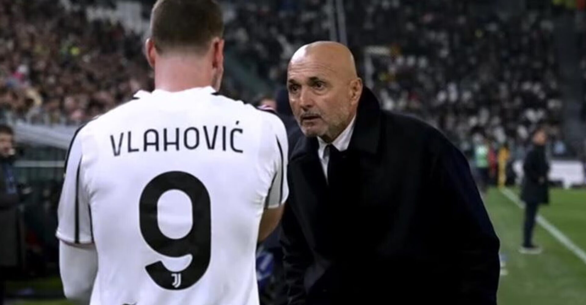 Vlahovic e Spalletti