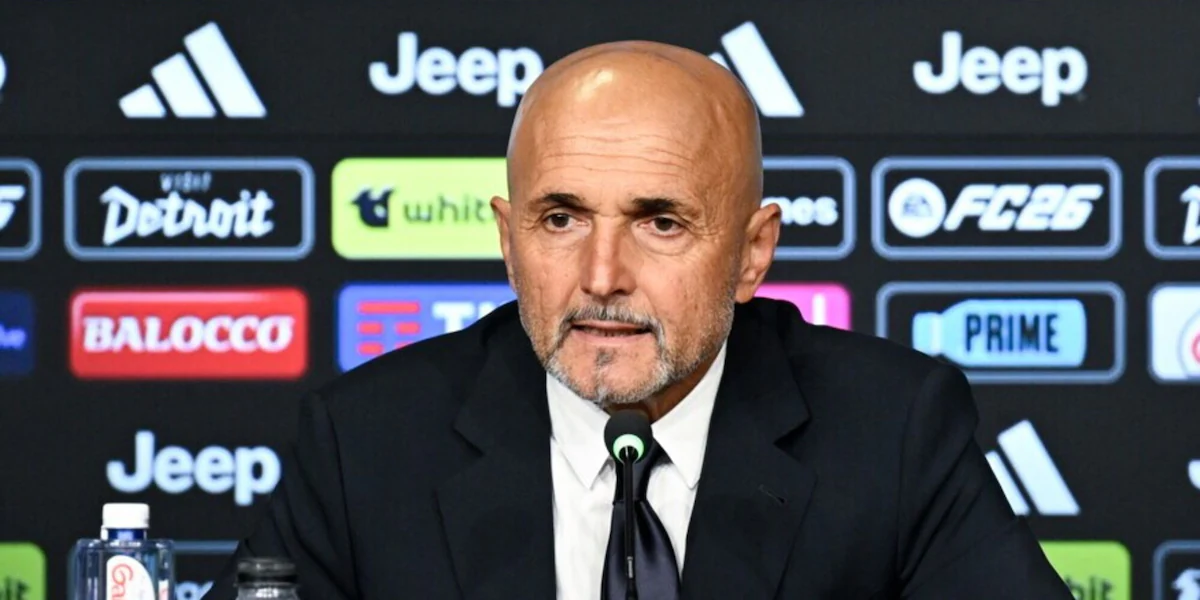 Spalletti parla ai giornalisti in occasione della conferenza stampa di vigilia di Bologna-Juventus