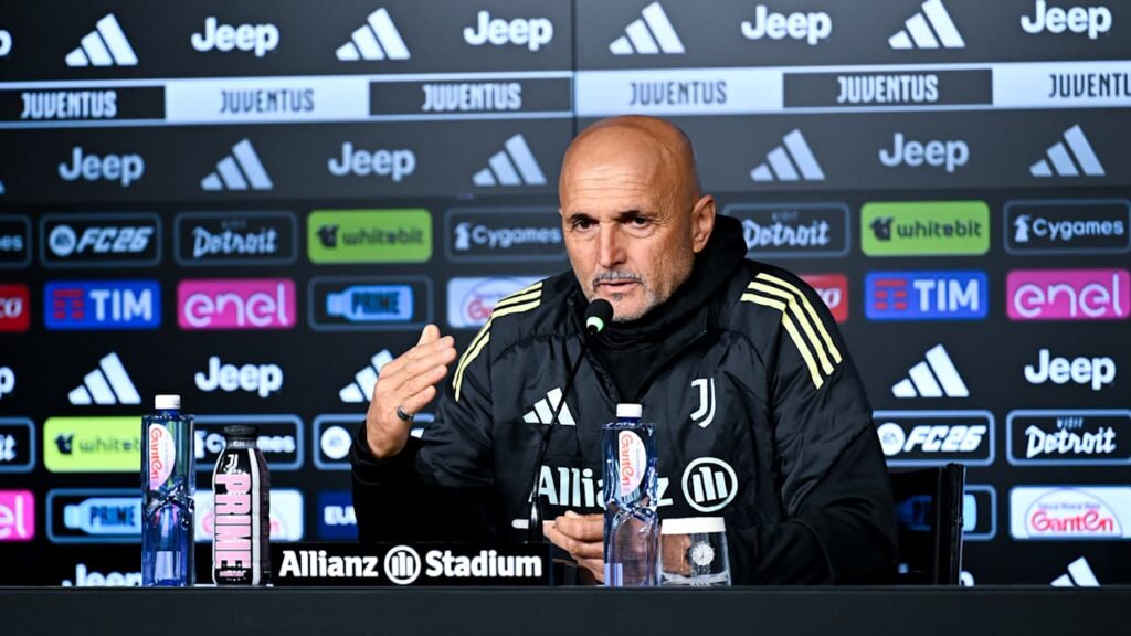 Spalletti in conferenza stampa prima di Napoli-Juventus