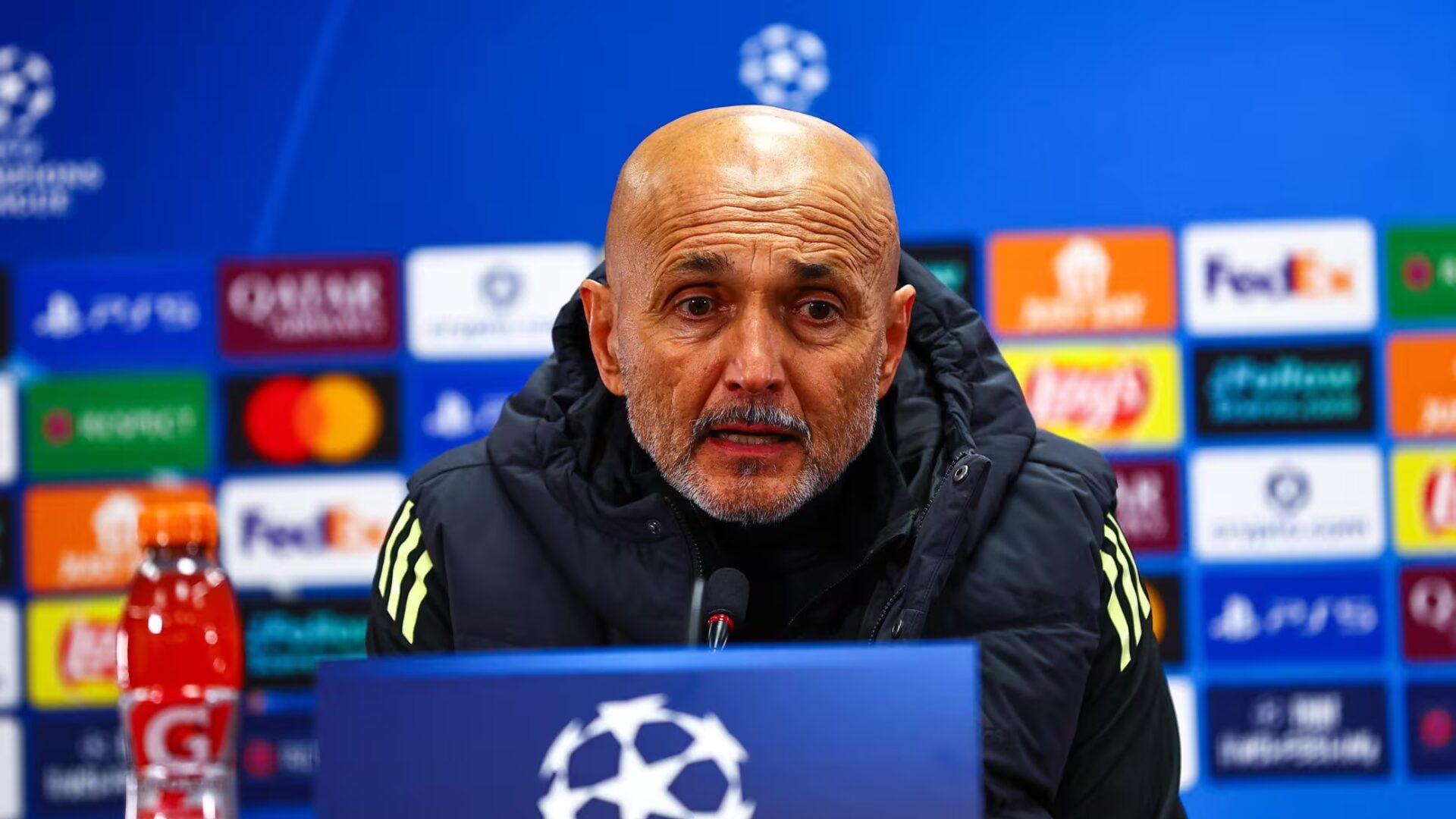 Spalletti in conferenza stampa prima di Juventus -Pafos di Champions League