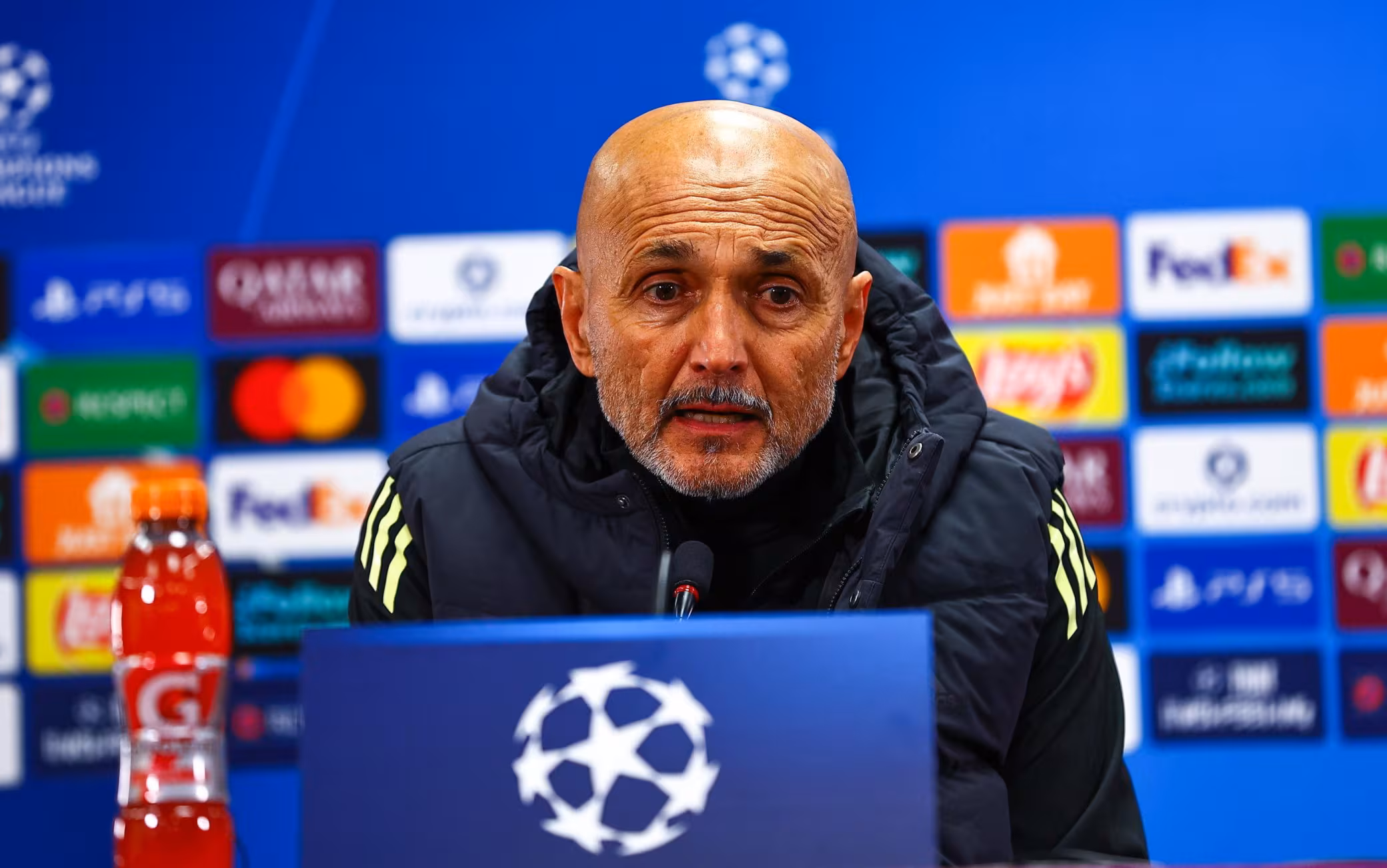 Spalletti in conferenza stampa prima di Juventus -Pafos di Champions League