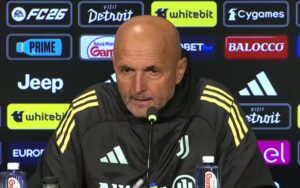 Spalletti in conferenza stampa prima di Juventus-Roma