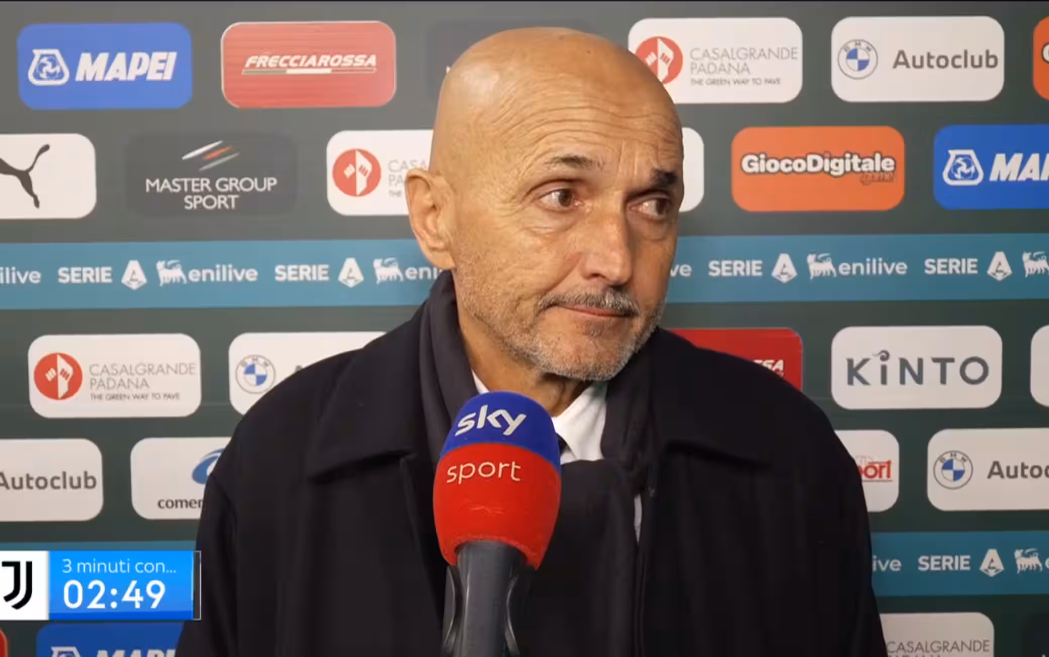 Spalletti a DAZN dopo Sassuolo-Juventus: “David ha fatto una grande prestazione. Quello che ha fatto la differenza è comandare il gioco”