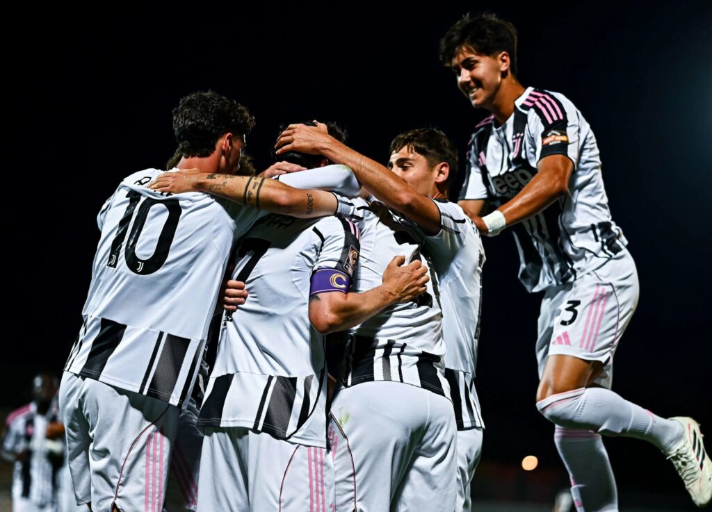 Esultanza Juventus Next Gen