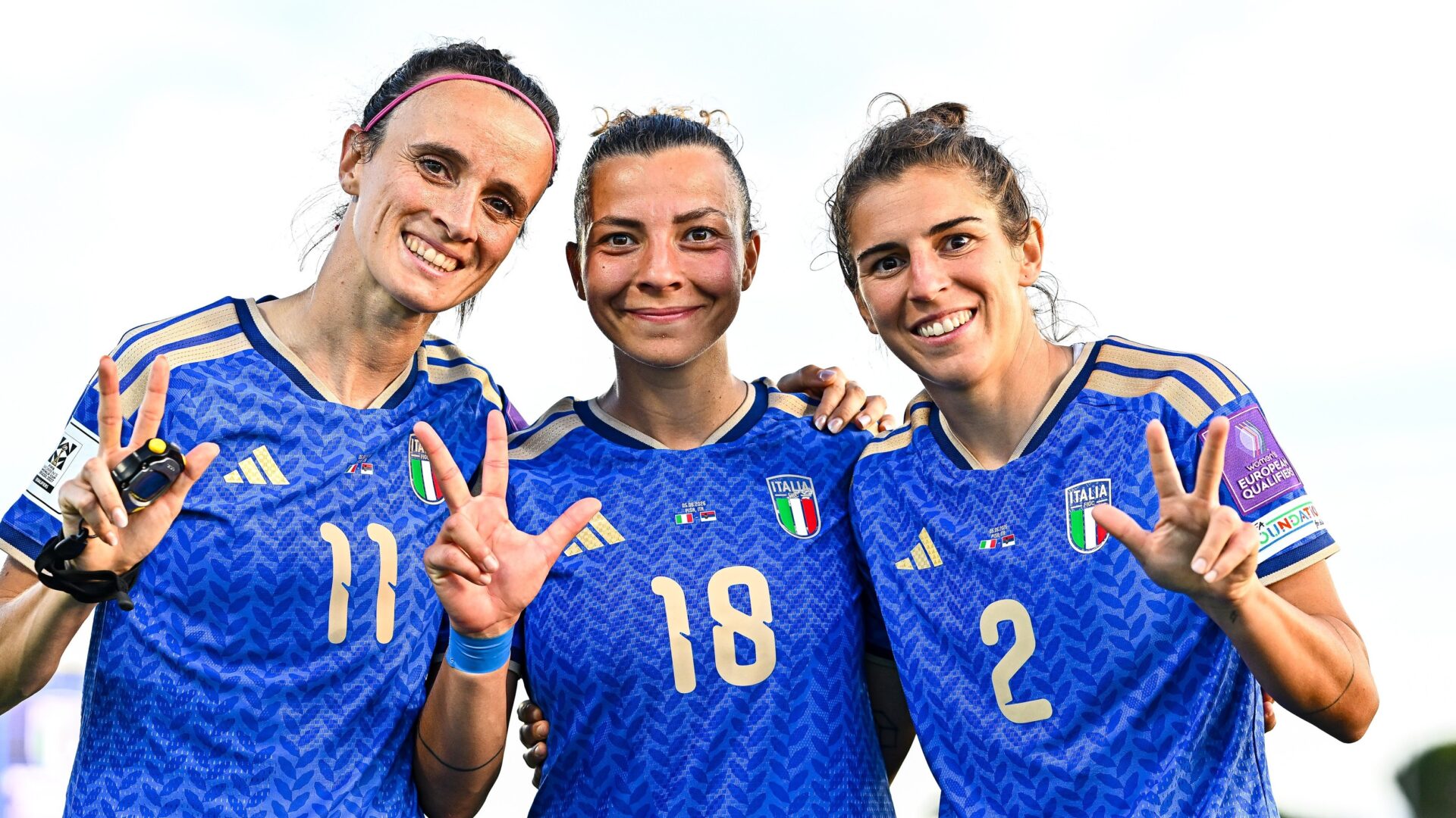 Bonansea con la maglia dell'Italia